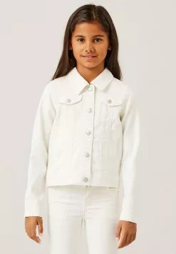 NAME IT Nkfreja Unisex - Spijkerjas - Bright White