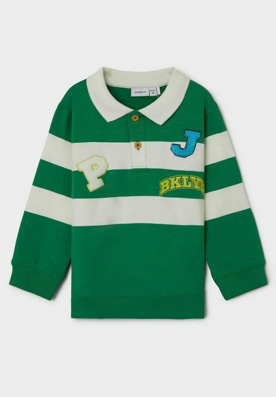 NAME IT Gestreiftes - Poloshirt - Rolling Hills 4 NAME IT Gestreiftes - Poloshirt - Rolling Hills - Afbeelding 4