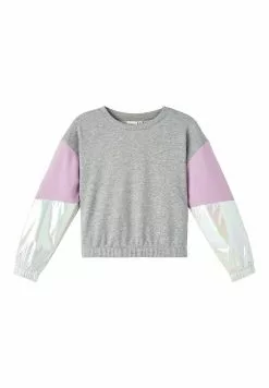 NAME IT Colorblock - Sweater - Violet Tulle 8 NAME IT Colorblock - Sweater - Violet Tulle -Shirt Zacht Verkoop 283c3264fb814618826c40e12e9a1653