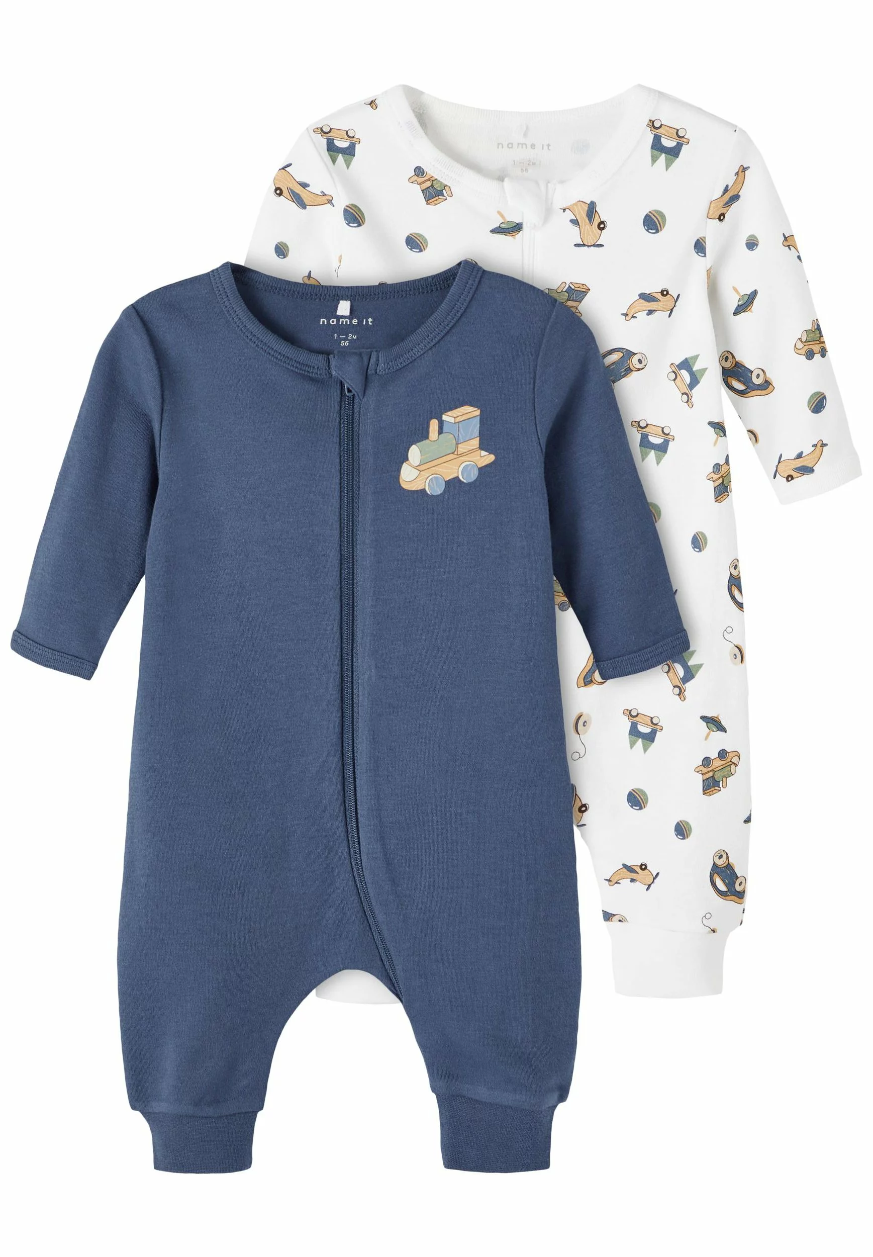 NAME IT Nbmnightsuit 2Pack - Pyjama - Dark Blue 2 NAME IT Nbmnightsuit 2Pack - Pyjama - Dark Blue - Afbeelding 2