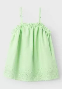 NAME IT Träger - Top - Green Ash -Shirt Zacht Verkoop 2b626052811144e382d14533262960bc