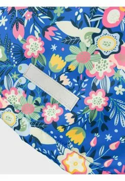 NAME IT Geblümtes - Winterjas - Lapis Blue -Shirt Zacht Verkoop 2bac7084e24a48fbbdbb4f587a448301