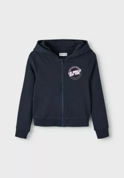 NAME IT Regular Fit - Sweater Met Rits - Dark Sapphire -Shirt Zacht Verkoop 2cdf523cd4d1461e96ad6ab557419ce1