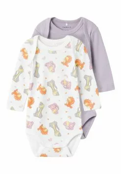 NAME IT Strampler 2Er-Pack - Body - Lavender Aura