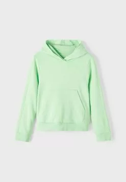 NAME IT Regular Fit - Hoodie - Green Ash -Shirt Zacht Verkoop 2df20c6a597045649ae83d56420d3efe