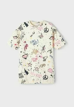 NAME IT T-Shirt Print - Buttercream -Shirt Zacht Verkoop 2efadf22afb04264a93f11bee3197286