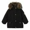 NAME IT Kunstfell - Parka - Black