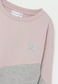 NAME IT Nkfvibba Boxy- Sweater - Grey Melange -Shirt Zacht Verkoop 30add7fa77c64373be2869dc2381c00b