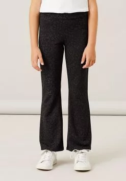 NAME IT Nkftrikkaleo Bootcut Pant- Broek - Black