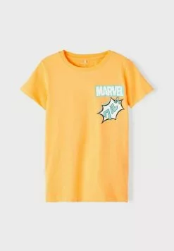 NAME IT Marvel - T-Shirt Print - Mock Orange -Shirt Zacht Verkoop 326639c879984e93b02a749dd8222989