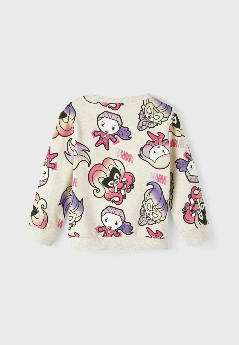 NAME IT Marvel - Sweater - Peyote Melange 3 NAME IT Marvel - Sweater - Peyote Melange - Afbeelding 3