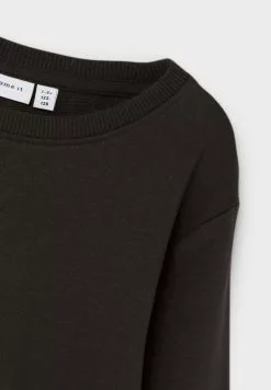 NAME IT Nkmne - Sweater - Black -Shirt Zacht Verkoop 35ec0c81d4d14df4822498286ab7319c