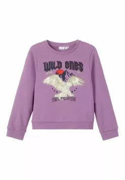 NAME IT Nkfnawild- Sweater - Smoky Grape