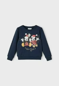 NAME IT Nmfoland Minnie Bru Wdi - Sweater - Dark Sapphire