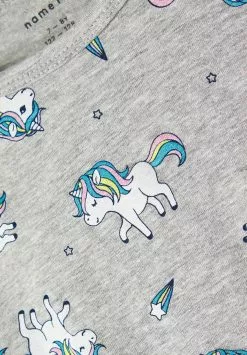 NAME IT Nkfnightset Unicorn - Pyjama - Grey -Shirt Zacht Verkoop 38d5aa43be2d45a79b2af2fb3994615f