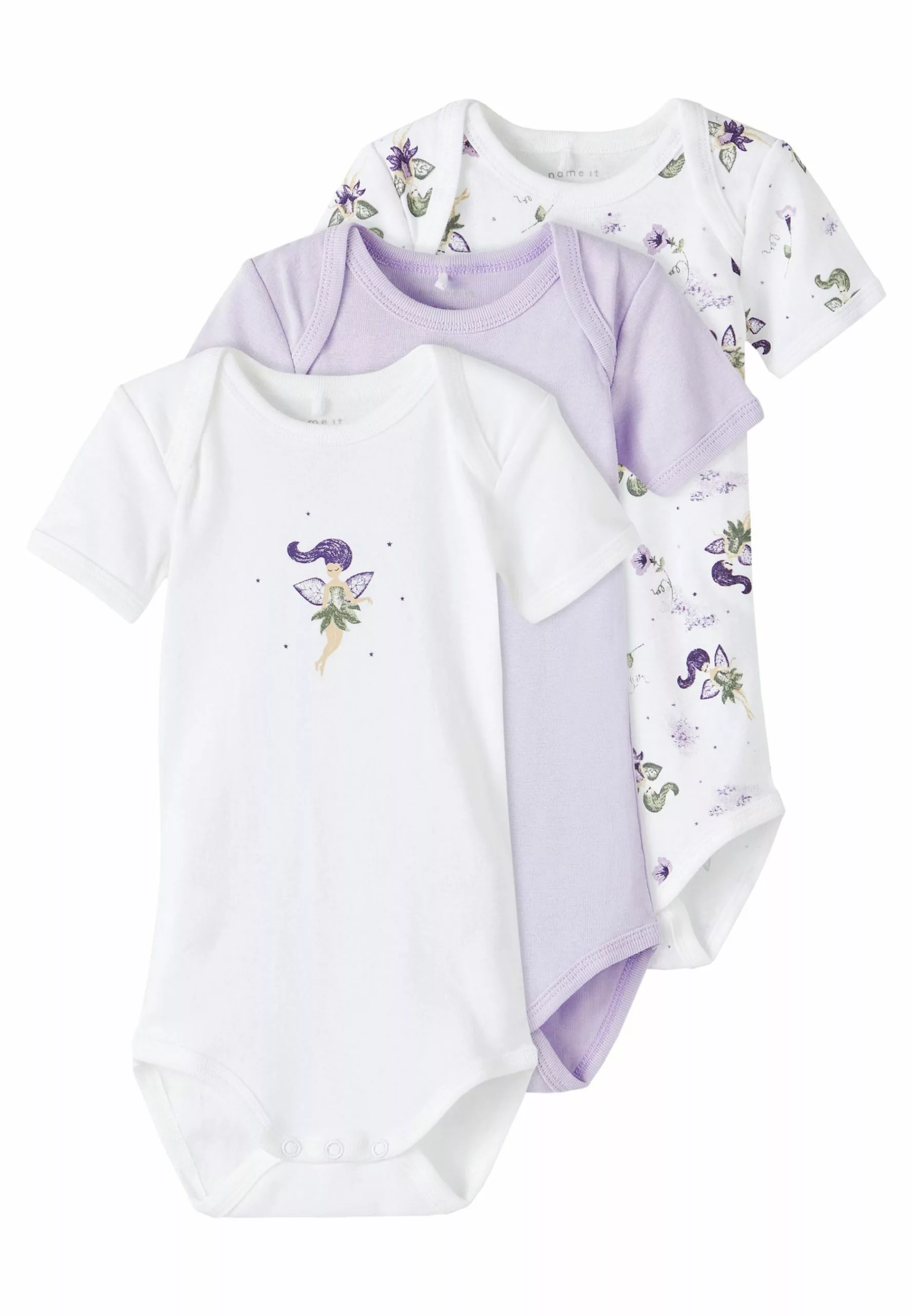 NAME IT Nbfbody Orchid Petal Fairy 3 Pack - Body - Purple 2 NAME IT Nbfbody Orchid Petal Fairy 3 Pack - Body - Purple - Afbeelding 2