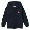NAME IT Hoodie Reissverschluss - Sweater Met Rits - Dark Sapphire