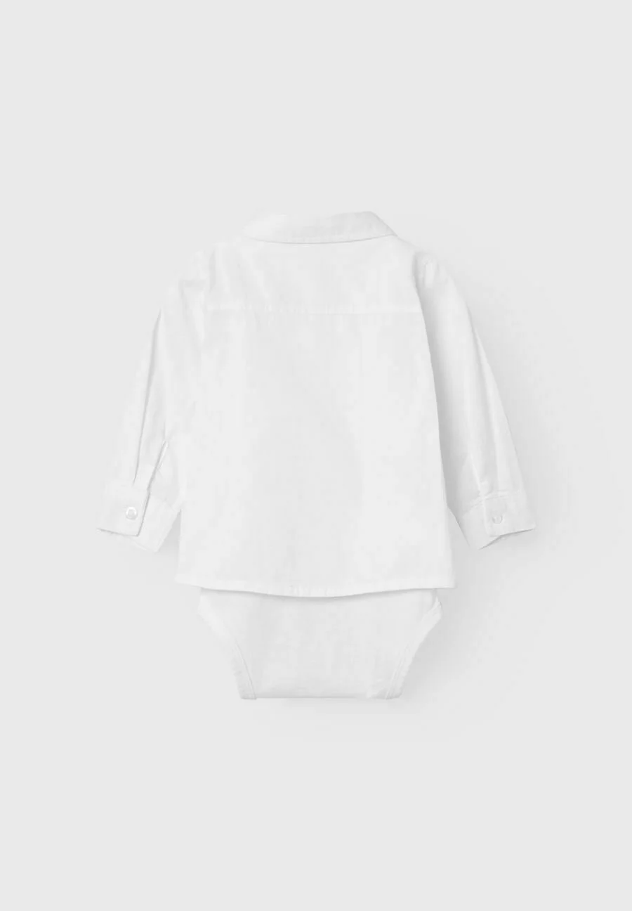 NAME IT Nbmdefalle- Overhemd - Bright White 2 NAME IT Nbmdefalle- Overhemd - Bright White - Afbeelding 2