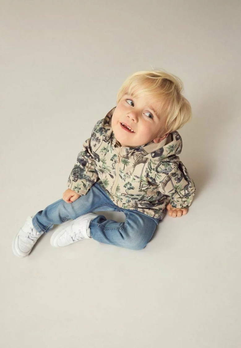 NAME IT Max - Halflange Jas - Plaza Taupe 1 NAME IT Max - Halflange Jas - Plaza Taupe