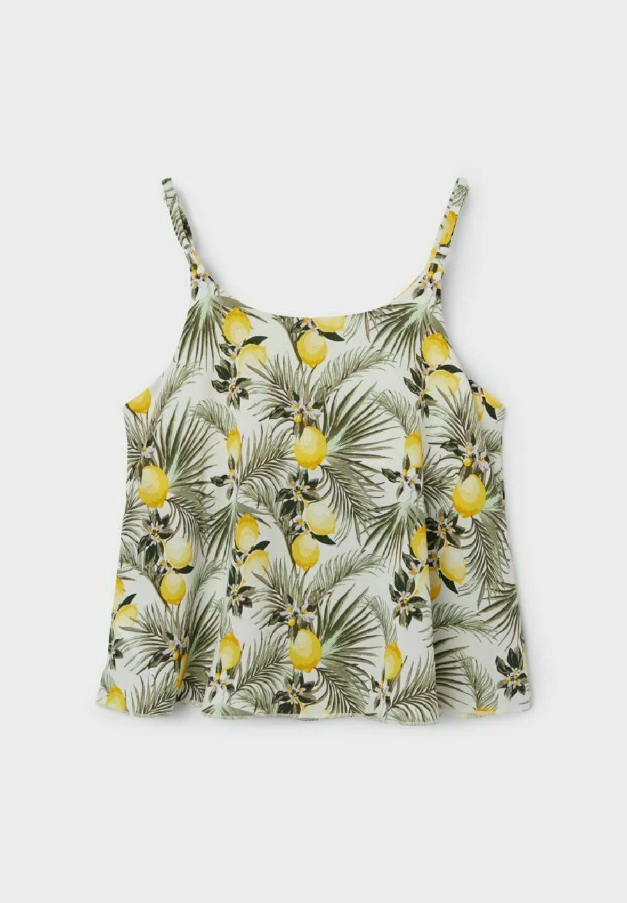 NAME IT Träger Print - Top - White Alyssum 6 NAME IT Träger Print - Top - White Alyssum - Afbeelding 6