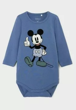 NAME IT Disney Micky Maus - Body - Bijou Blue -Shirt Zacht Verkoop 3e97133c00074ce09125b9a0933ffc64