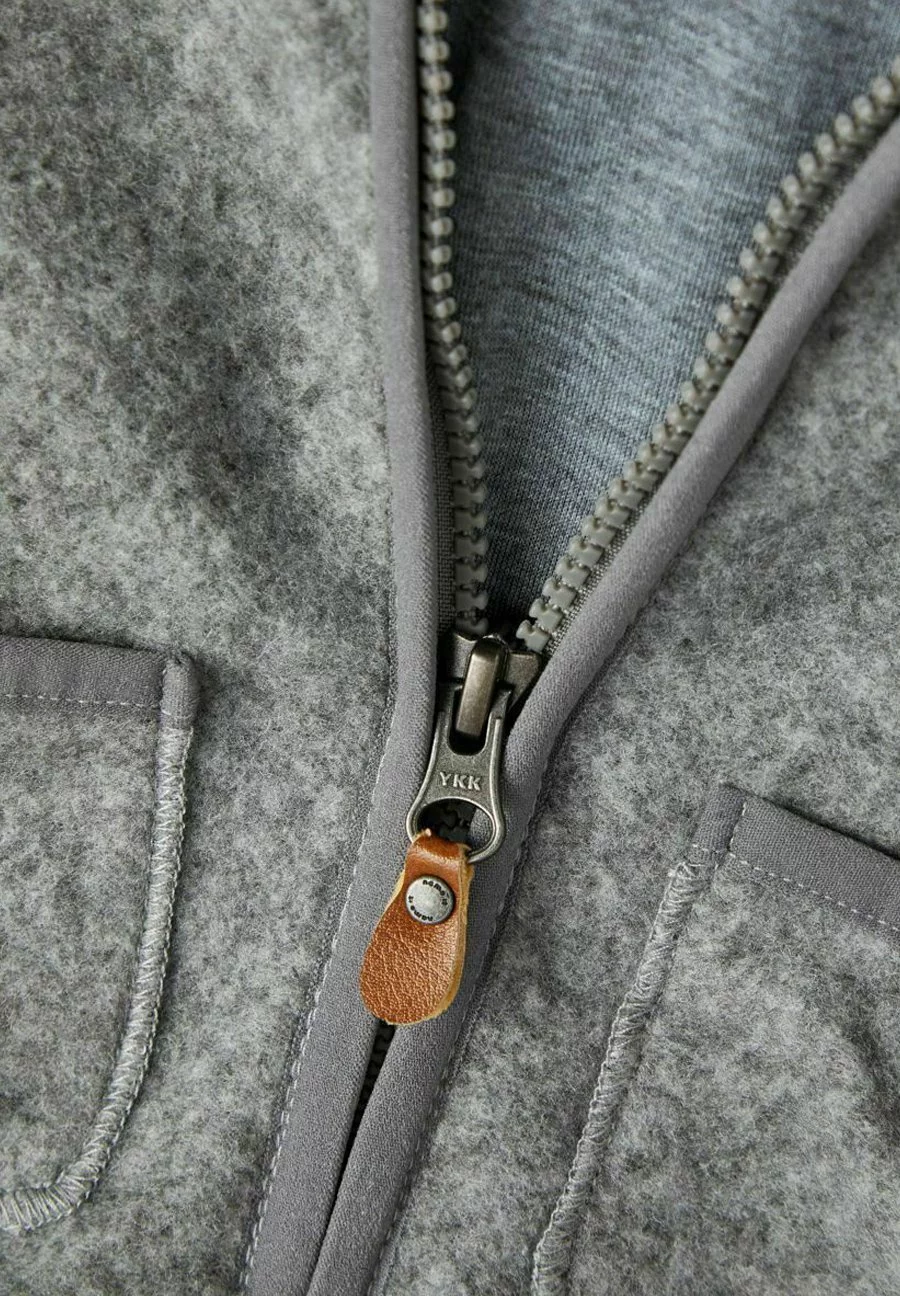 NAME IT Winterjas - Grey Melange 3 NAME IT Winterjas - Grey Melange - Afbeelding 3