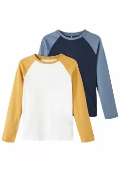 NAME IT Nkmvijan Top 2Pack - Longsleeve - Dark Blue