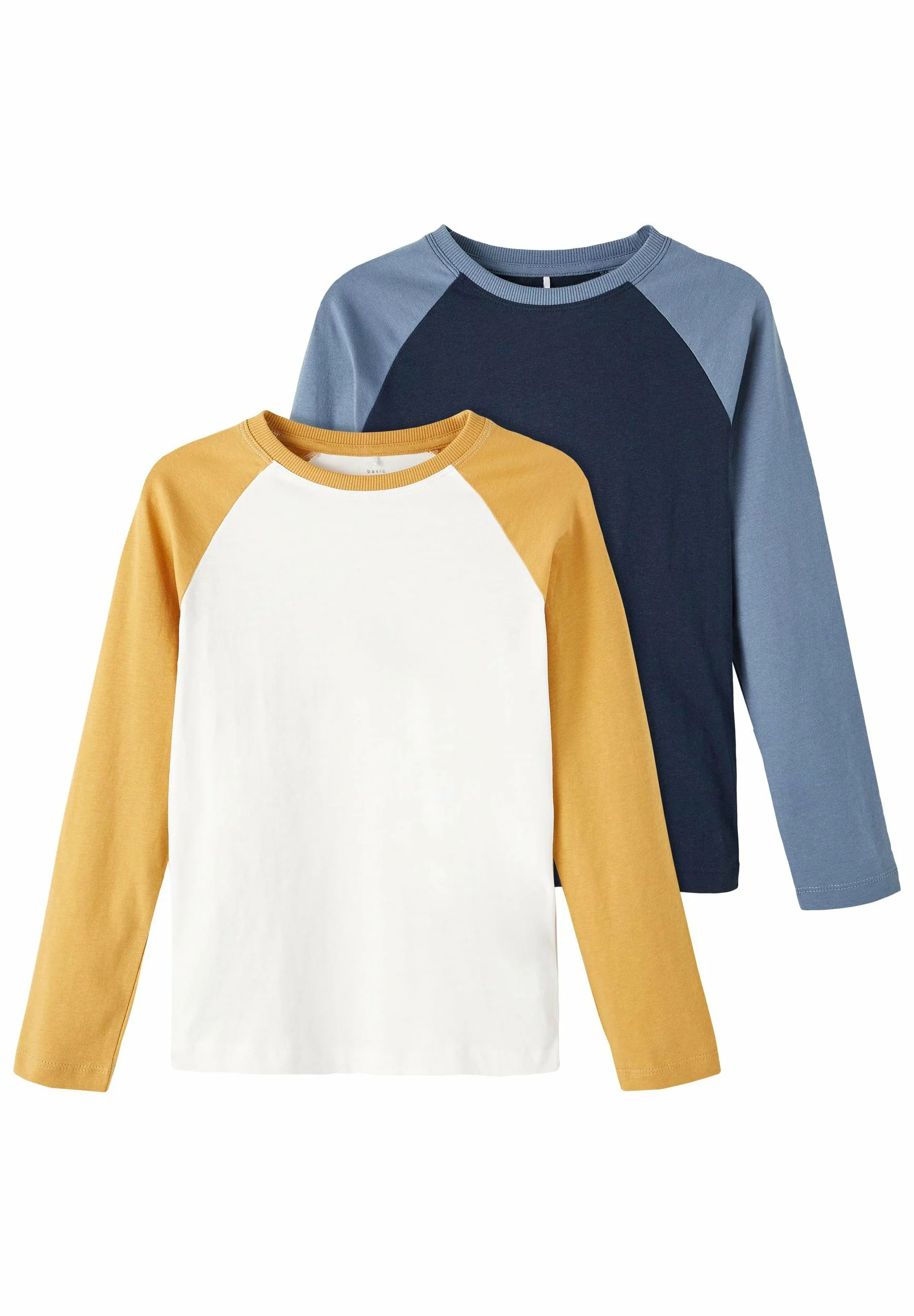 NAME IT Nkmvijan Top 2Pack - Longsleeve - Dark Blue 1 NAME IT Nkmvijan Top 2Pack - Longsleeve - Dark Blue