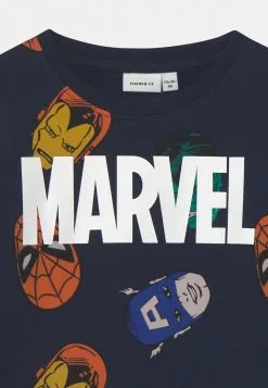 NAME IT Nmmniks Marvel Bru Mar - Sweater - Dark Sapphire 5 NAME IT Nmmniks Marvel Bru Mar - Sweater - Dark Sapphire -Shirt Zacht Verkoop 42194f811d934c348e88fe444f5da613