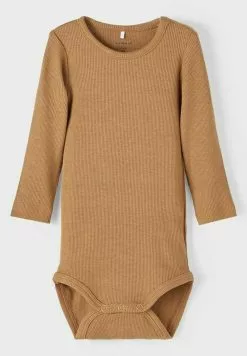 NAME IT Strampler Langarm - Body - Toasted Coconut -Shirt Zacht Verkoop 473c53cfd9cf4eabbedcb23d5ac4c8b3