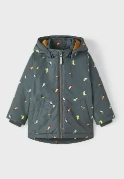 NAME IT Winterjas - Asphalt -Shirt Zacht Verkoop 47b1e2fff7034778a93f237eb769424d