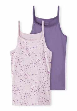 NAME IT Nkfstrap Winsome Flower 2 Pack - Hemd - Purple
