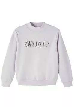 NAME IT Paillettendetail - Sweater - Orchid Petal