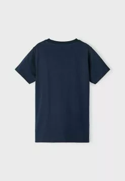 NAME IT Nkmtasso Box - T-Shirt Print - Orange Chiffon -Shirt Zacht Verkoop 4a4da0e735f94268a459c89b11c6af27