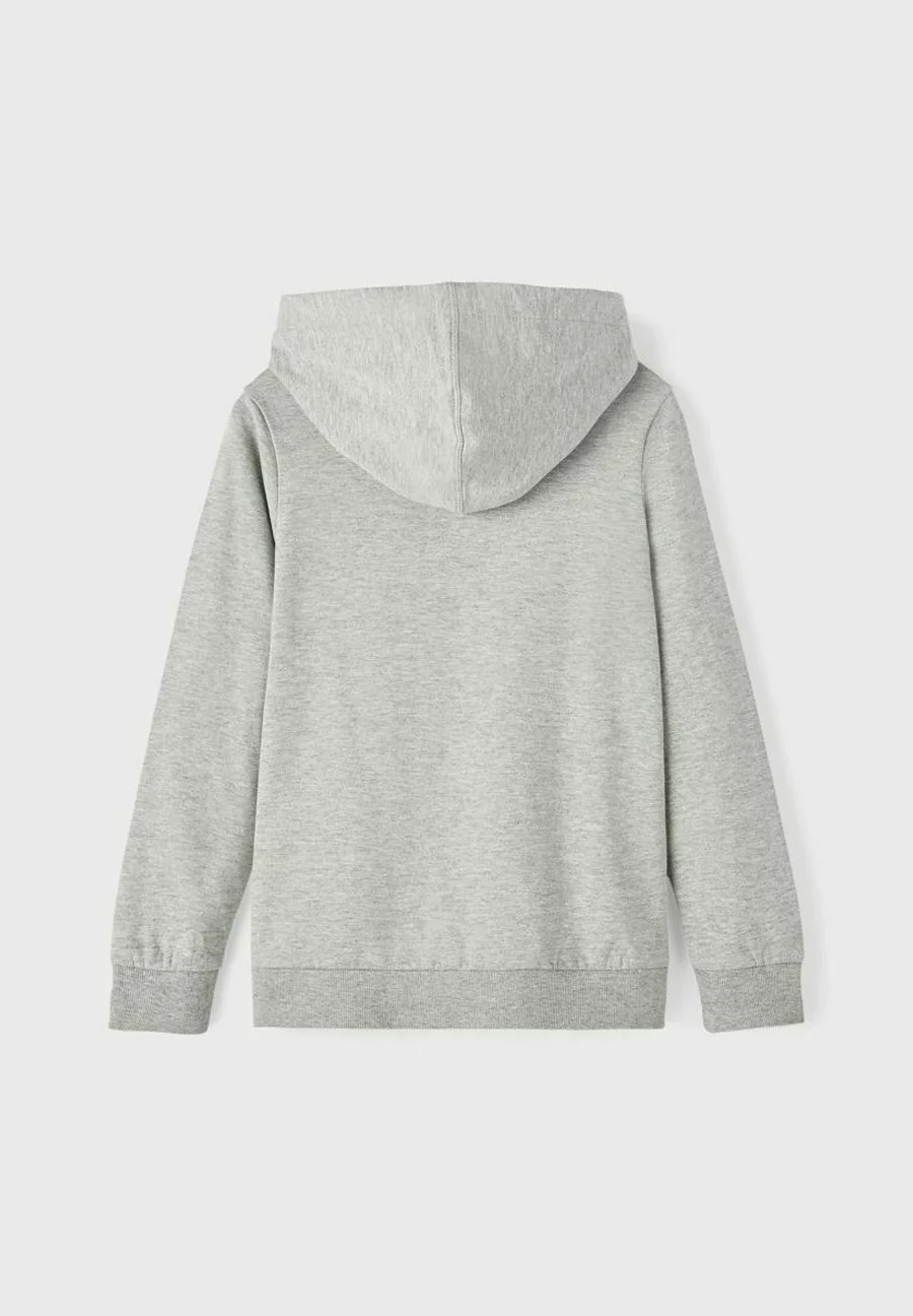 NAME IT Fifae - Hoodie - Grey Melange 2 NAME IT Fifae - Hoodie - Grey Melange - Afbeelding 2