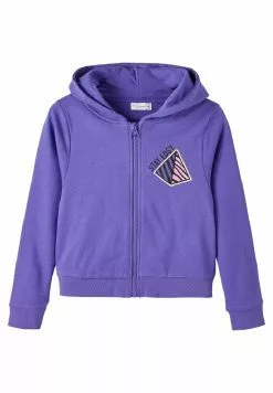 NAME IT Regular Fit - Sweater Met Rits - Purple Corallites
