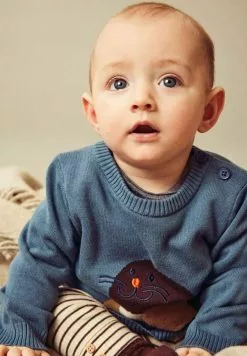 NAME IT Jacquard - Trui - China Blue