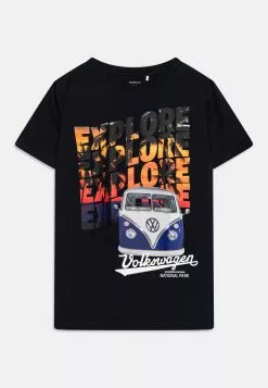 NAME IT Nkmfector Vw Box - T-Shirt Print - Dark Sapphire