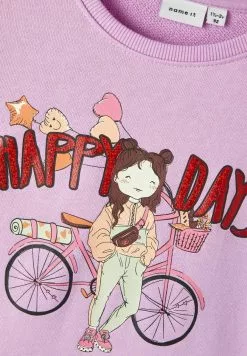 NAME IT NmfkirstenBox Unb - Sweater - Violet Tulle -Shirt Zacht Verkoop 507a2e36c46b487c860113377eed81a1