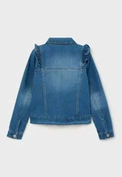 NAME IT Spijkerjas - Medium Blue Denim -Shirt Zacht Verkoop 523367053d0c4e40a5932dc9b90c94a5