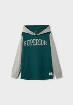 NAME IT Regular Fit - Hoodie - Sea Moss 7 NAME IT Regular Fit - Hoodie - Sea Moss -Shirt Zacht Verkoop 5247931e932b411ba6d3187fbec31028