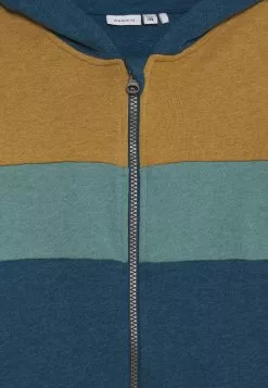 NAME IT Nkmlerik- Sweater Met Rits - Gibraltar Sea -Shirt Zacht Verkoop 529f8aee7e6e4e3a895e818425e1646b