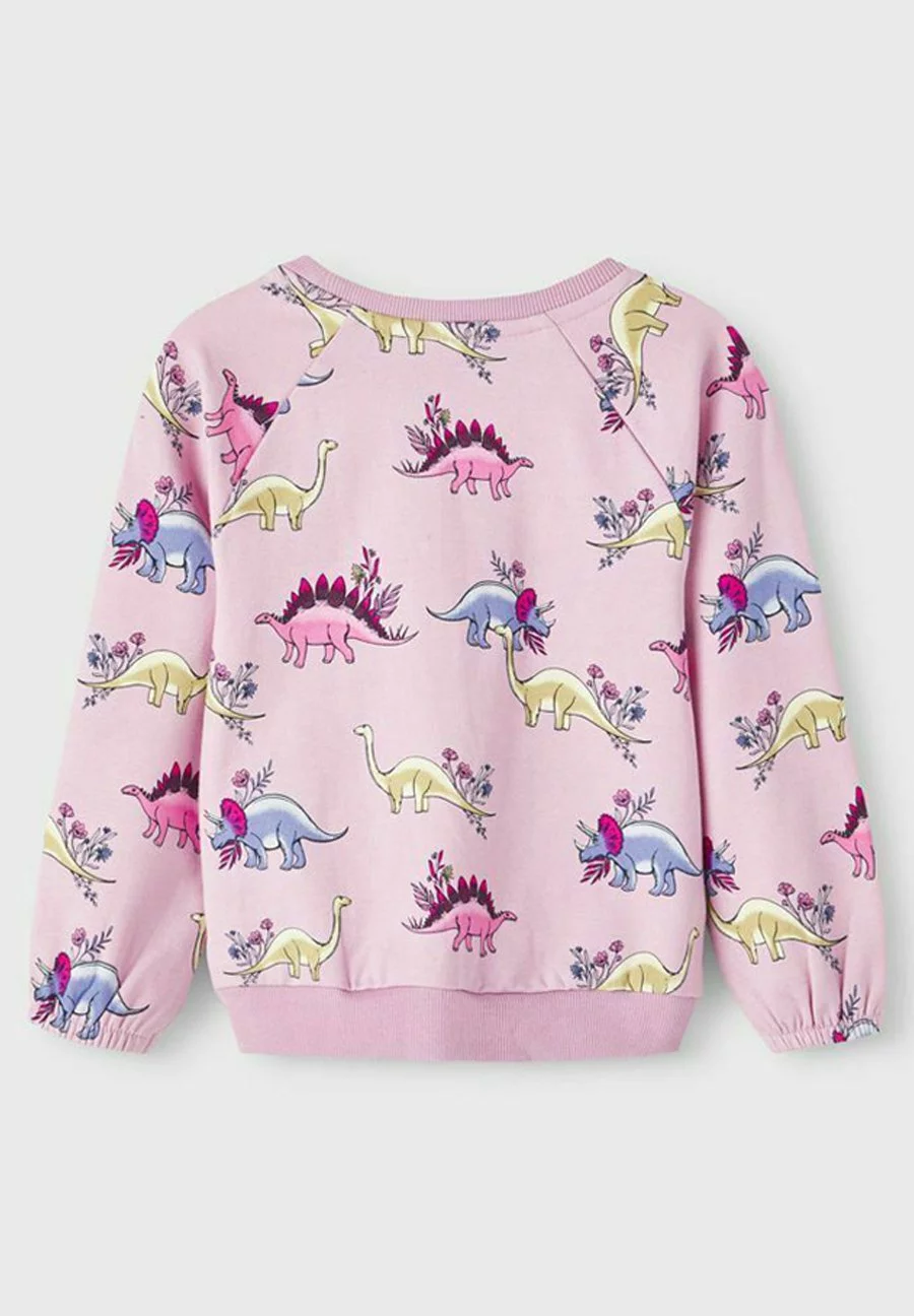 NAME IT Print - Sweater - Mauve Mist 4 NAME IT Print - Sweater - Mauve Mist - Afbeelding 4