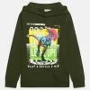 NAME IT Nkmjanus Jurassic - Hoodie - Rifle Green