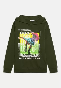 NAME IT Nkmjanus Jurassic - Hoodie - Rifle Green