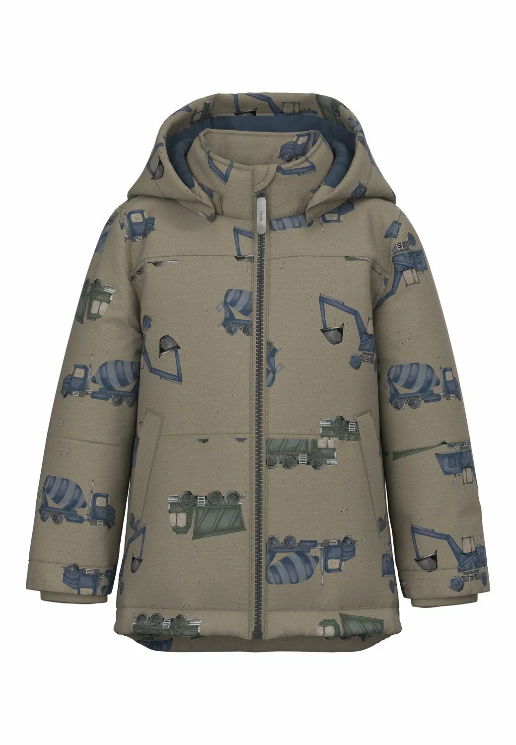 NAME IT Digger - Winterjas - Weathered Teak 1 NAME IT Digger - Winterjas - Weathered Teak