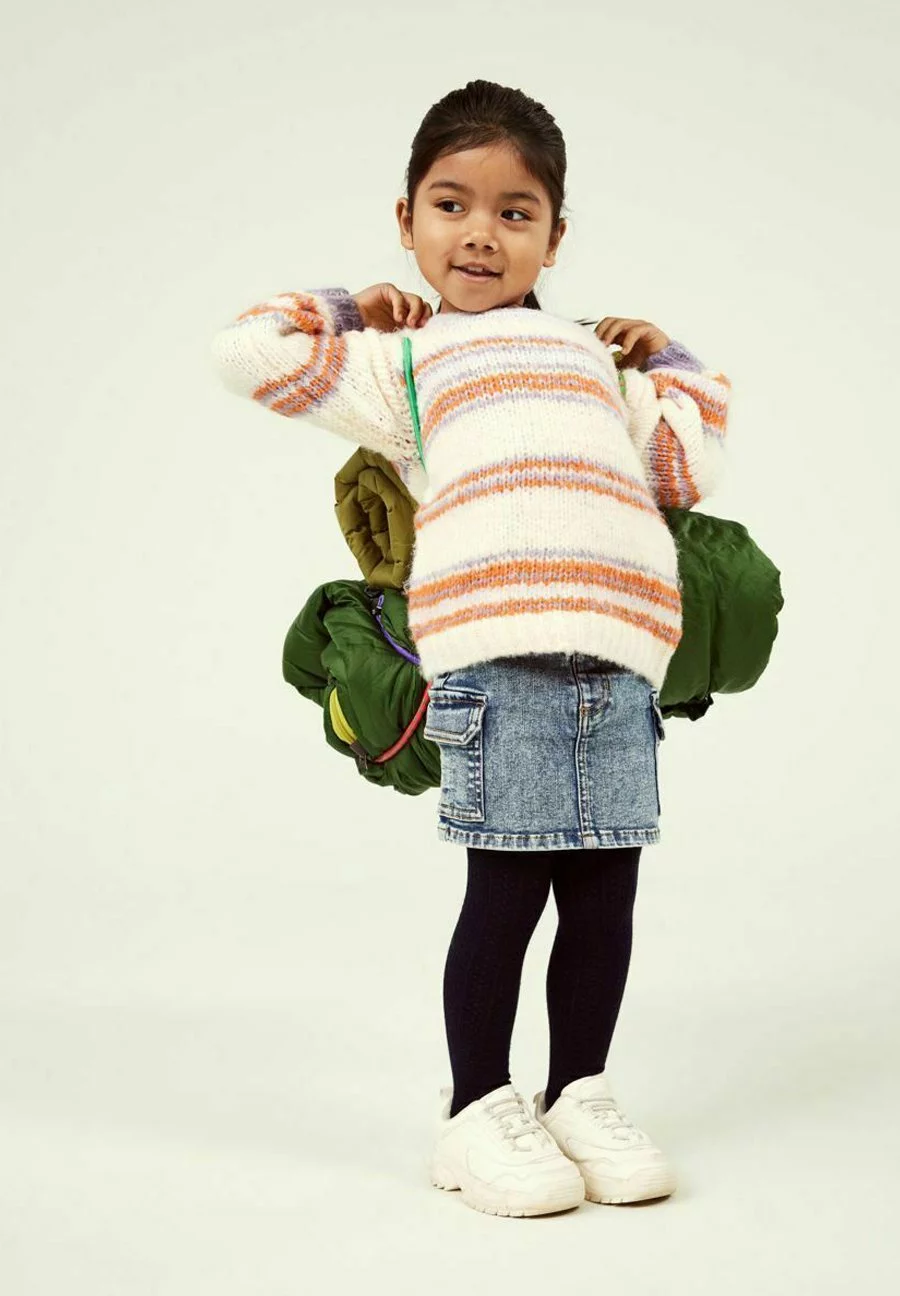 NAME IT Gestreifter - Trui - Buttercream 1 NAME IT Gestreifter - Trui - Buttercream