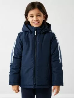 NAME IT Nkmmax Sleeve Tape - Winterjas - Dark Sapphire