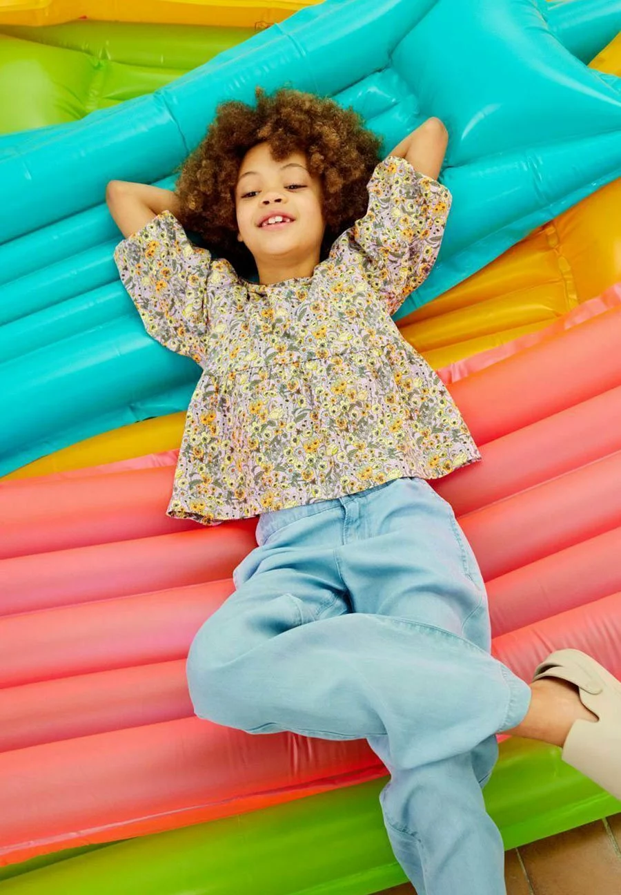 NAME IT Mit Kurzen Ärmeln - Blouse - Orchid Bloom 2 NAME IT Mit Kurzen Ärmeln - Blouse - Orchid Bloom - Afbeelding 2