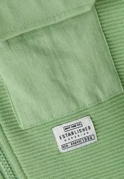 NAME IT Sweater Met Rits - Basil -Shirt Zacht Verkoop 5bffaf13eb5a4ad598ad72bcb0fafe10